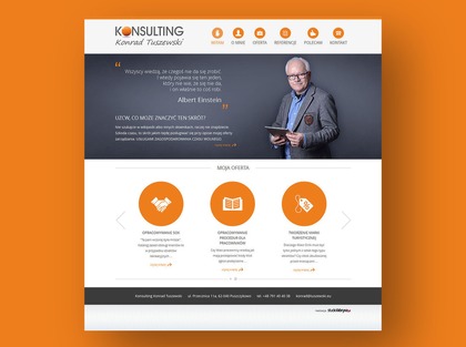 Konrad Tuszewski - szkolenia, consulting